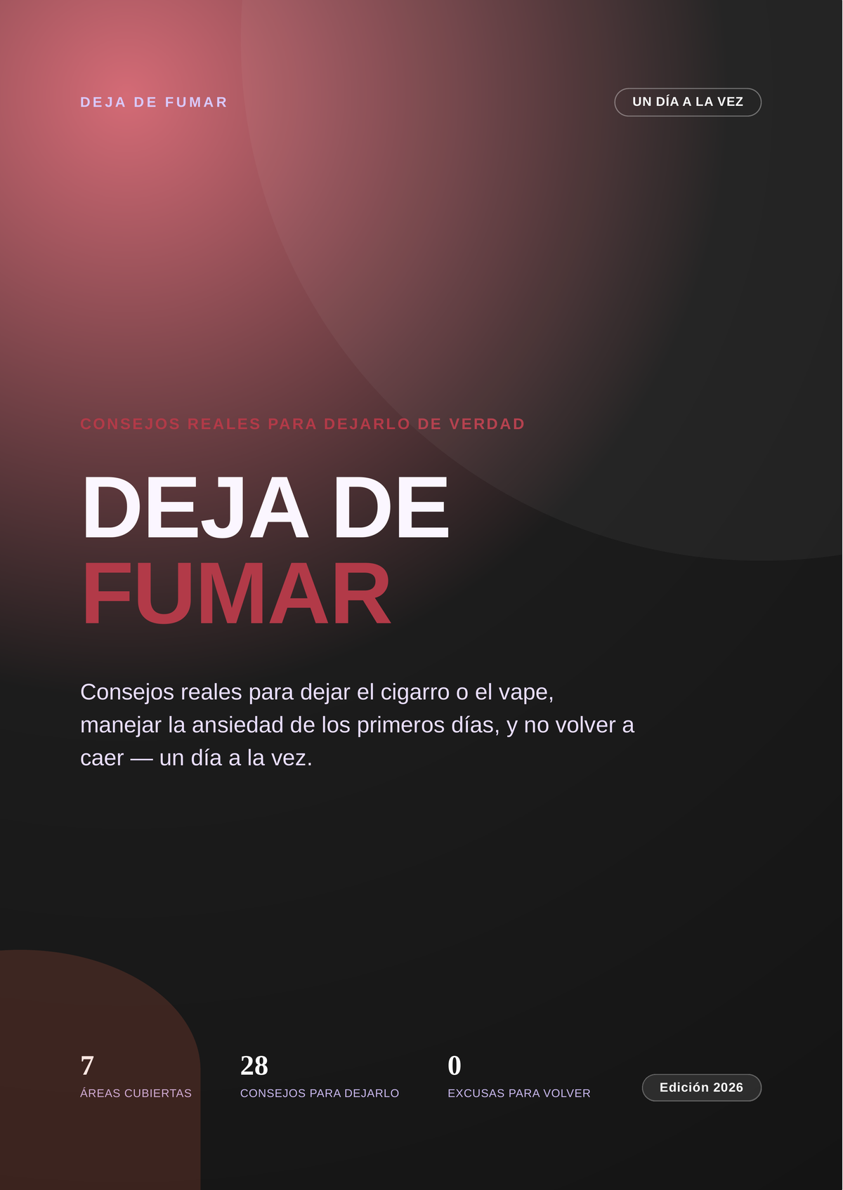 Deja de Fumar, de Verdad — Guía Práctica