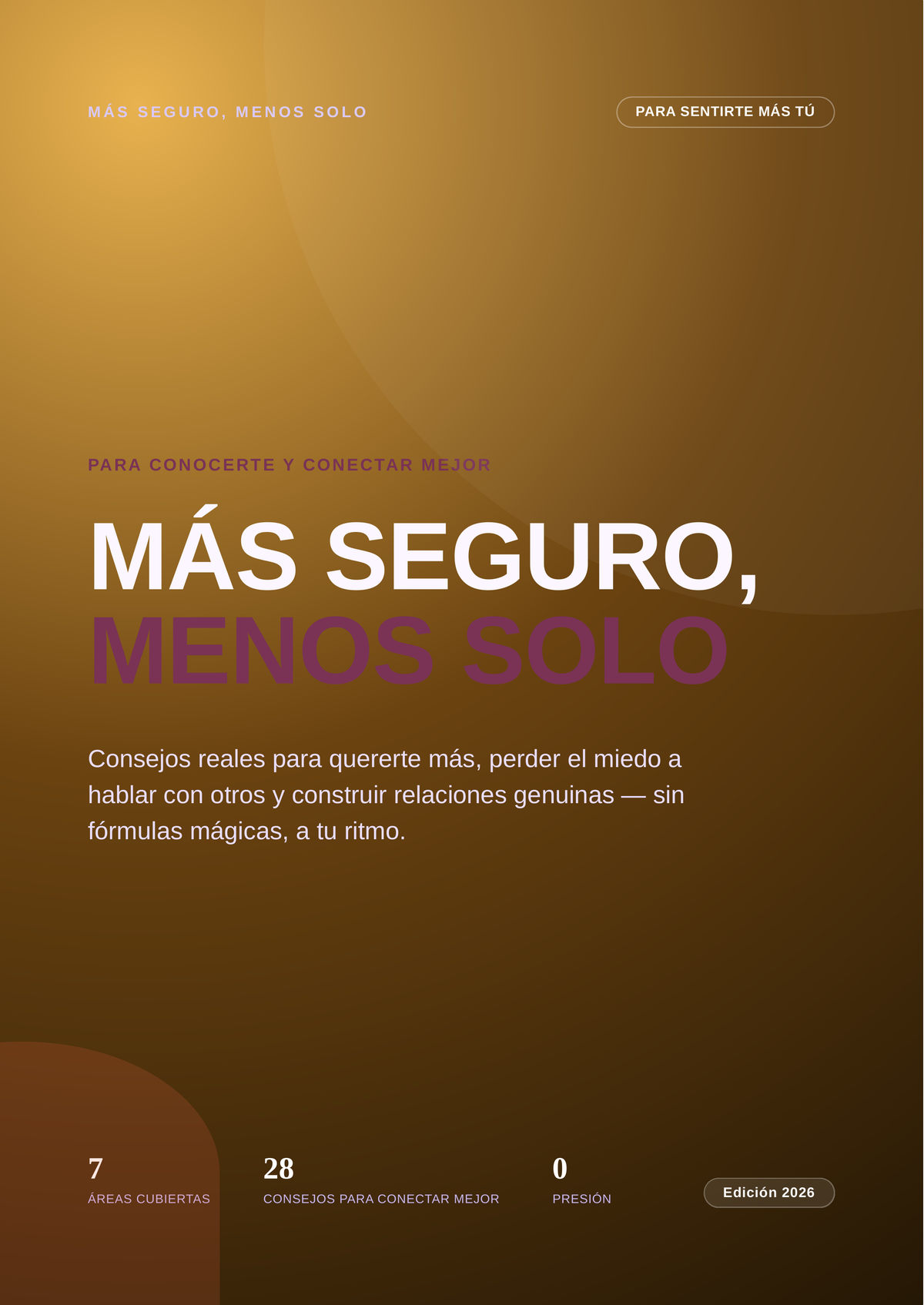 Más Seguro, Menos Solo — Guía de Autoestima y Relaciones