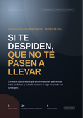 Si te Despiden, Que no te Pasen a Llevar — Guía de tus Derechos